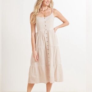 Sundry Tiered Sundress